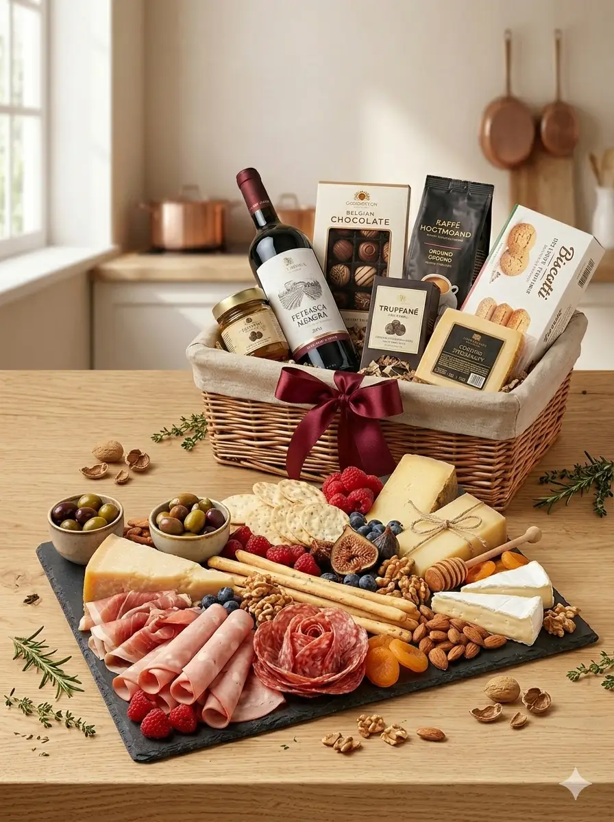 Coșuri cadou & platouri festive