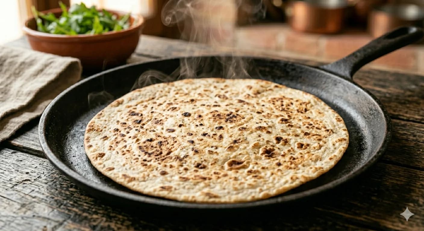 Pas 1: Incalzirea piadinei